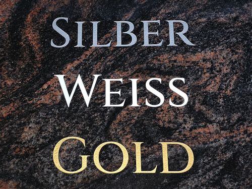 Granitplatte Urnengrab Grabstein Gedenkstein Liegestein Grabplatte